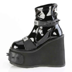 TRANSFORMER-808, Wedge Platform Ankle Boots With Reflective Panels -PL Boots Shop TRANSFORMER 808 BPT VL05 41584.1693959710
