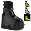 TRANSFORMER-808, Wedge Platform Ankle Boots With Reflective Panels -PL Boots Shop TRANSFORMER 808 51700.1693959714