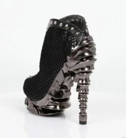 Reptile Print Ankle Boots With Studs | Hades VESPER -PL Boots Shop VESPER2 52415.1686457881