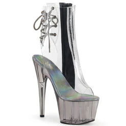 Pleaser | Adore-1018CT, Tinted Platform Ankle Boots