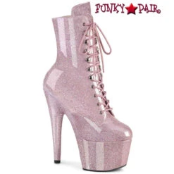 ADORE-1020GP, 7" Glitter Ankle Boots By Pleaser -PL Boots Shop adore 1020gp blpg FP 56160.1710884272