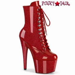 ADORE-1020GP, 7" Glitter Ankle Boots By Pleaser -PL Boots Shop adore 1020gp ryrg FP 49356.1710884151