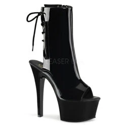 Pleaser | Aspire-1018, 6 Inch Open Back And Front Ankle Boots -PL Boots Shop aspire 1018 b 82572.1530005399