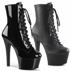 Pleaser | Aspire-1020, 6 Inch Platform Lace-Up Ankle Boots