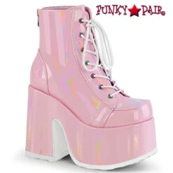 Demonia | Camel-203 5" Chunky Heel Ankle Boots -PL Boots Shop camel 203 bphg 86233.1658771616