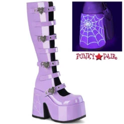 CAMEL-223, Knee High Boots With Spider Buckles 12 CAMEL-223, Knee High Boots With Spider Buckles -PL Boots Shop camel 223 lv FP 47952.1710341602