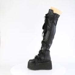 DAMNED-325, Over-The-Knee Boots With Buckles Straps -PL Boots Shop damned 325 bvl05 97314.1691514059