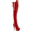 PLEASER Delight-3022, 6" Platform Thigh High Boots -PL Boots Shop delight 3022 r 39791.1689224232
