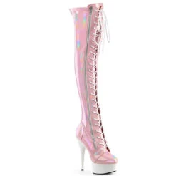 PLEASER DELIGHT-3029, 6" Thigh High Boots With Zipper -PL Boots Shop delight 3029 bphgw 55772.1689226794
