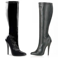 Devious | Domina-2000 6" Stiletto Knee High Boots
