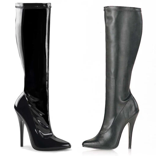 Devious | Domina-2000 6" Stiletto Knee High Boots 1 Devious | Domina-2000 6" Stiletto Knee High Boots -PL Boots Shop domina 2000 97953.1594872467