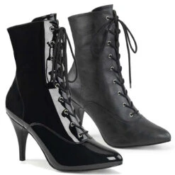 Pink Label | Dream-1020, 4 Inch Lace Up Ankle Boots