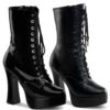 Pleaser | ELECTRA-1020, 5 Inch Chunky Heel Platform Ankle Boots -PL Boots Shop electra 1020 07038.1595175165