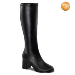 Funtasma | GOGO-300WC Wide Calf Go Go Boots -PL Boots Shop gogo 300wc bpu 83783.1601879447