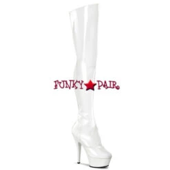 KISS-3010, 6" Stiletto Heel Platform Thigh-high Boots By Pleaser -PL Boots Shop kiss 3010 w 87390.1536198567