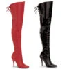 PLEASER LEGEND-8899 5" Thigh High Boots With Rear Lacing -PL Boots Shop legend 8899 83014.1616261634