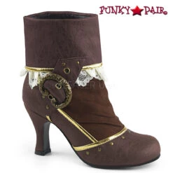 Matey-115, Lace-Lined Cuffed Ankle Boots -PL Boots Shop matey 115 bnpumf 44114.1538452268