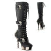 Demonia | MUERTO-2028 Skull With Spiky Heel Knee High Boots 1 Demonia | MUERTO-2028 Skull With Spiky Heel Knee High Boots -PL Boots Shop muerto 2028 bpu 64919.1568002829