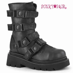 Demonia | RENEGADE-55, Strappy Calf Boots -PL Boots Shop renegade 55 bvl 56818.1649742661