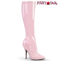 Pleaser | Seduce-2000, 5 Inch Stretch Knee Boots -PL Boots Shop seduce 2000 bp 70550.1623691631