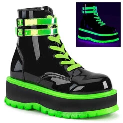 Slacker-52, Raver UV Reactive Boots CLEARANCE